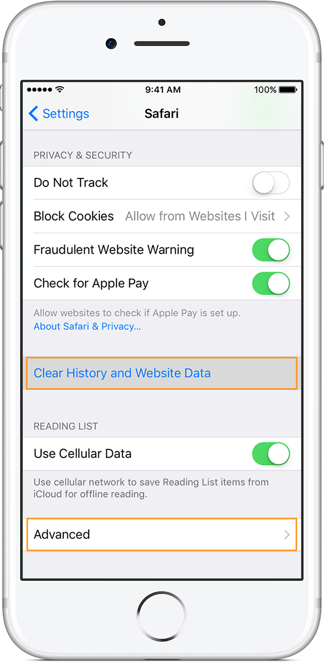 How to Clear Safari History on iPhone 6/6s/7