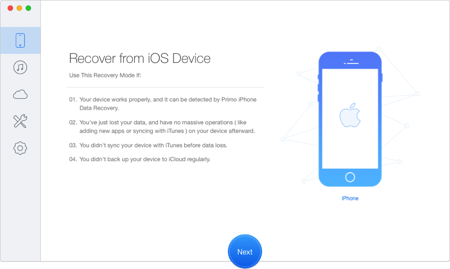 How to Recovery Deleted Files from iOS Devices - iCloud