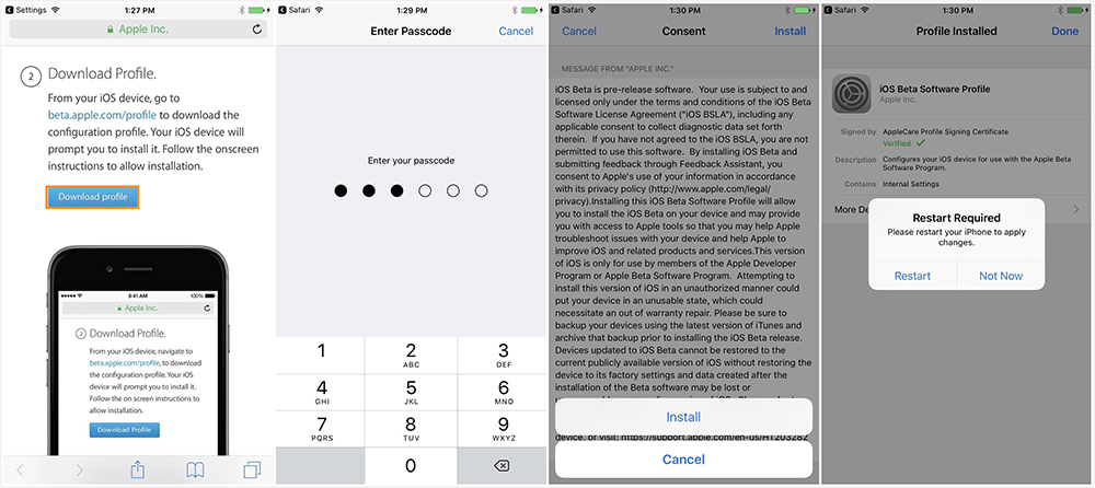 How to Install iOS 11 Public Beta on iPhone/iPad