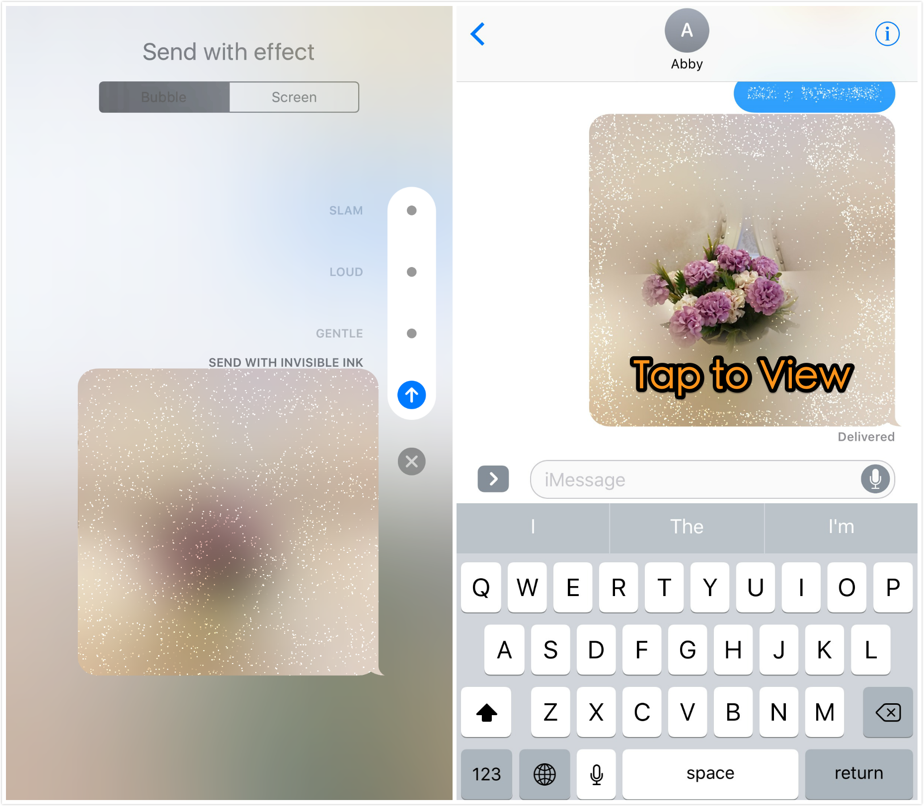 How to Send and View Hidden Messages on iOS 11/iOS 10