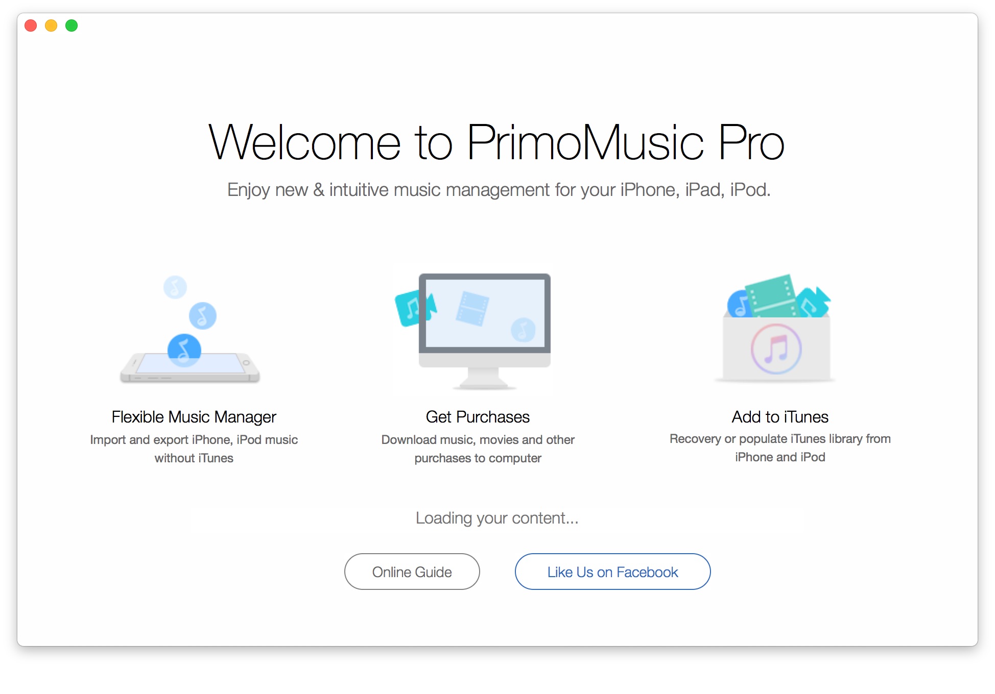 Welcome to PrimoMusic