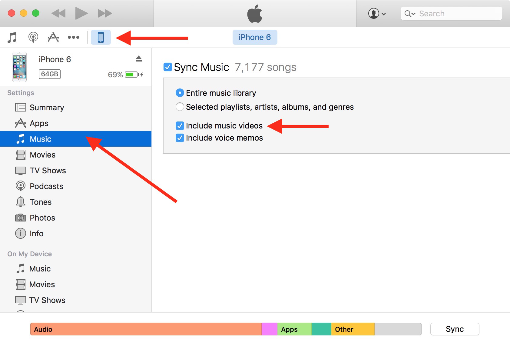 How to Sync Voice Memos with iTunes