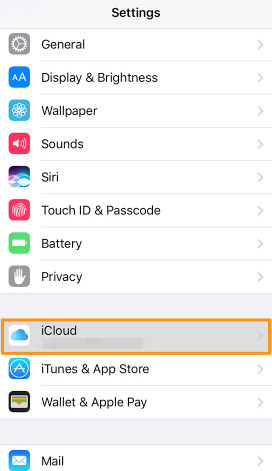 How to Backup iPod touch before iOS 10 Upgrade – with iCloud – Step 1