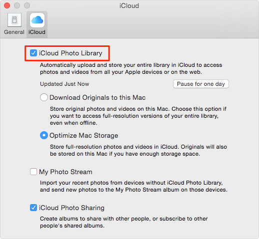 Transfer Pictures from Mac to iPhone with Photos App