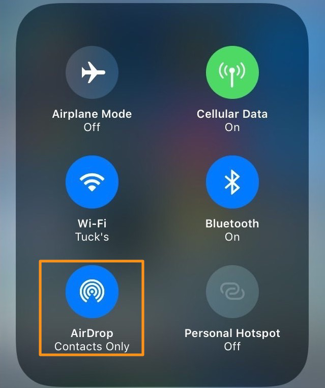 Fix AirDrops Not Working on iPhone in iOS 11