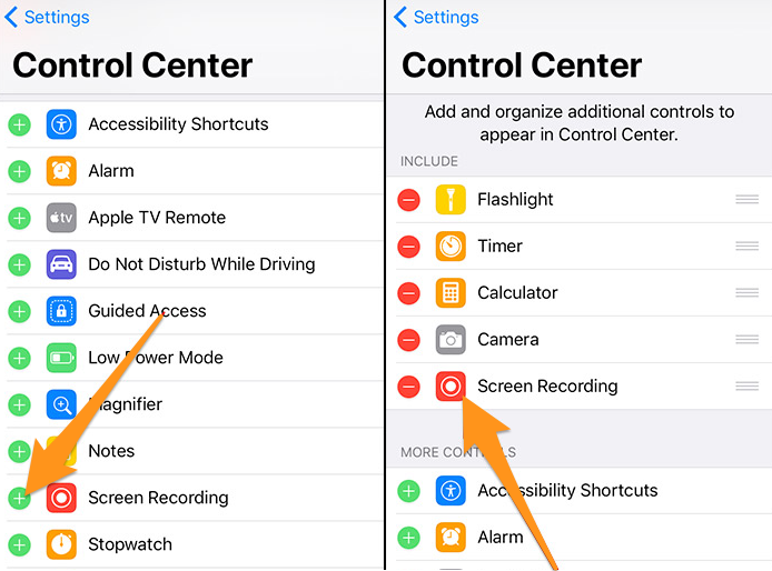 How to Enable Screen Recording in iOS 11