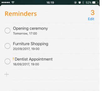 iPhone Reminders not Working on iOS 11