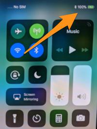 How to Show the Battery Percentage on iPhone X