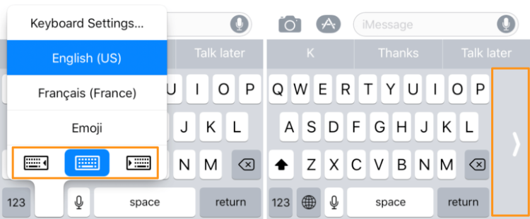 How to Use One-handed Keyboard on iPhone after iOS 11 Update