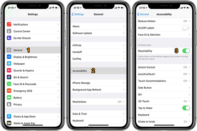 How to Turn On Reachability on iPhone X