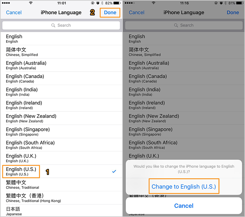 How to Set Your English As Default Language on iPhone
