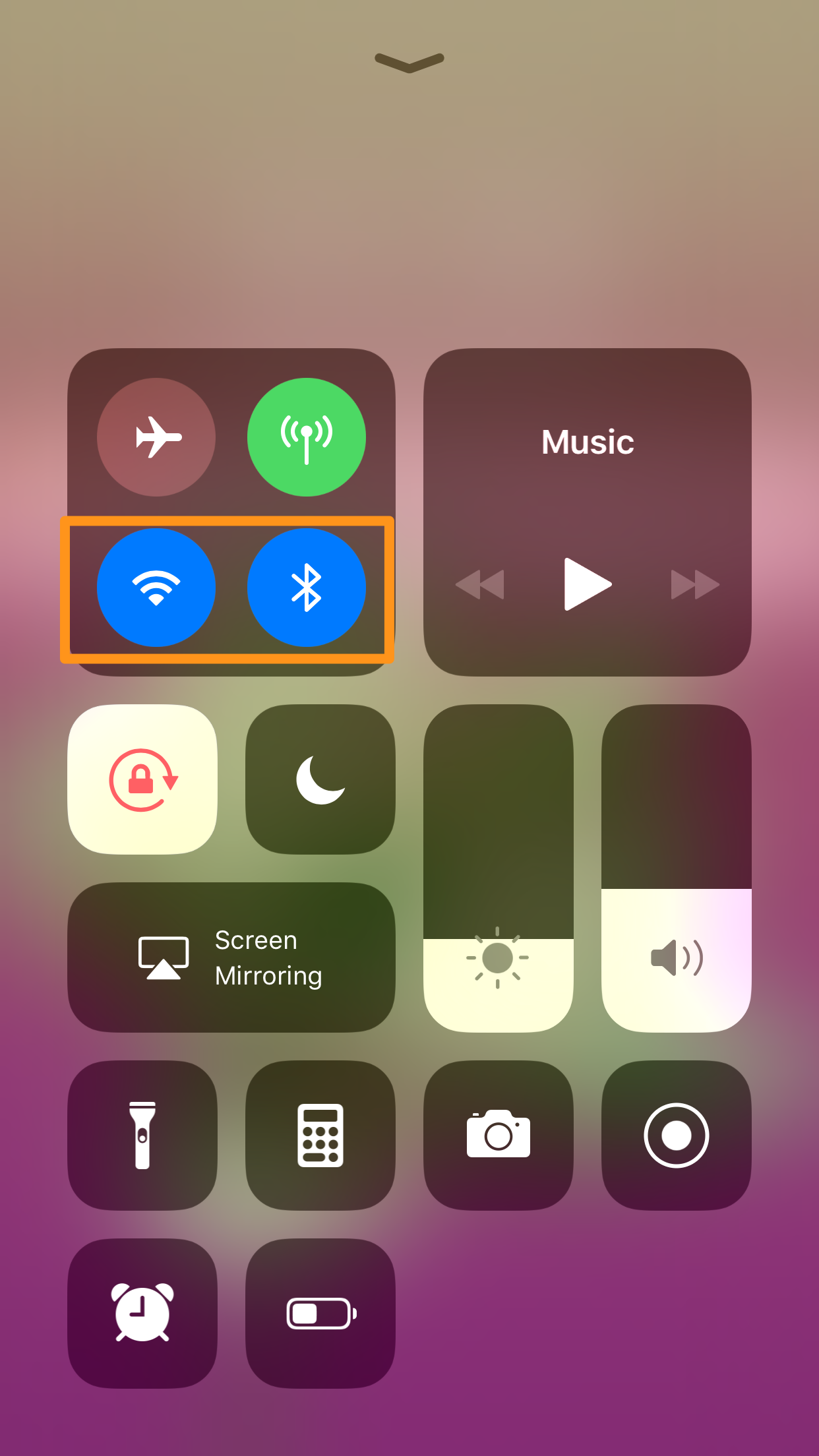 Fix Wi-Fi or Bluetooth Always on in iOS 11