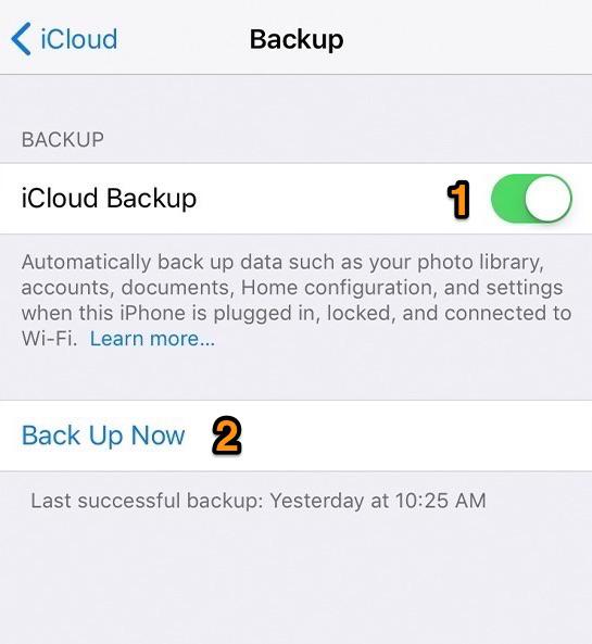 How to Backup iPhone 8/X Contacts to iCloud