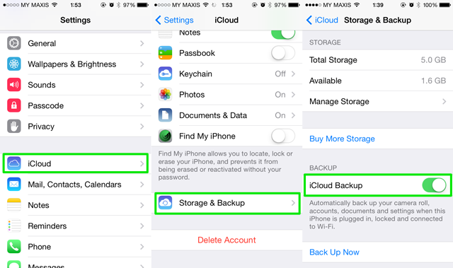 How to Back Up iPhone Photos to iCloud 