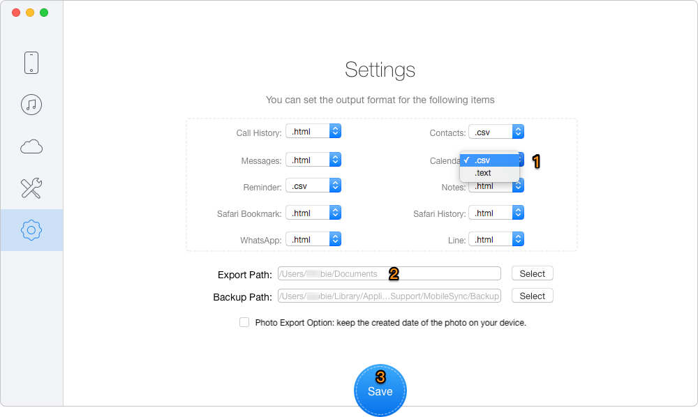 How to Print iCloud Calendars via Primo iPhone Data Recovery – Step 1