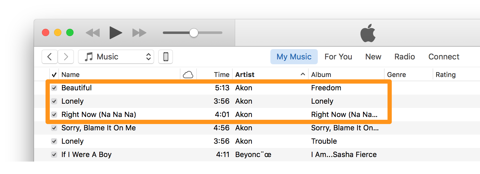 How to Put Music on iPhone with iTunes – Step 3