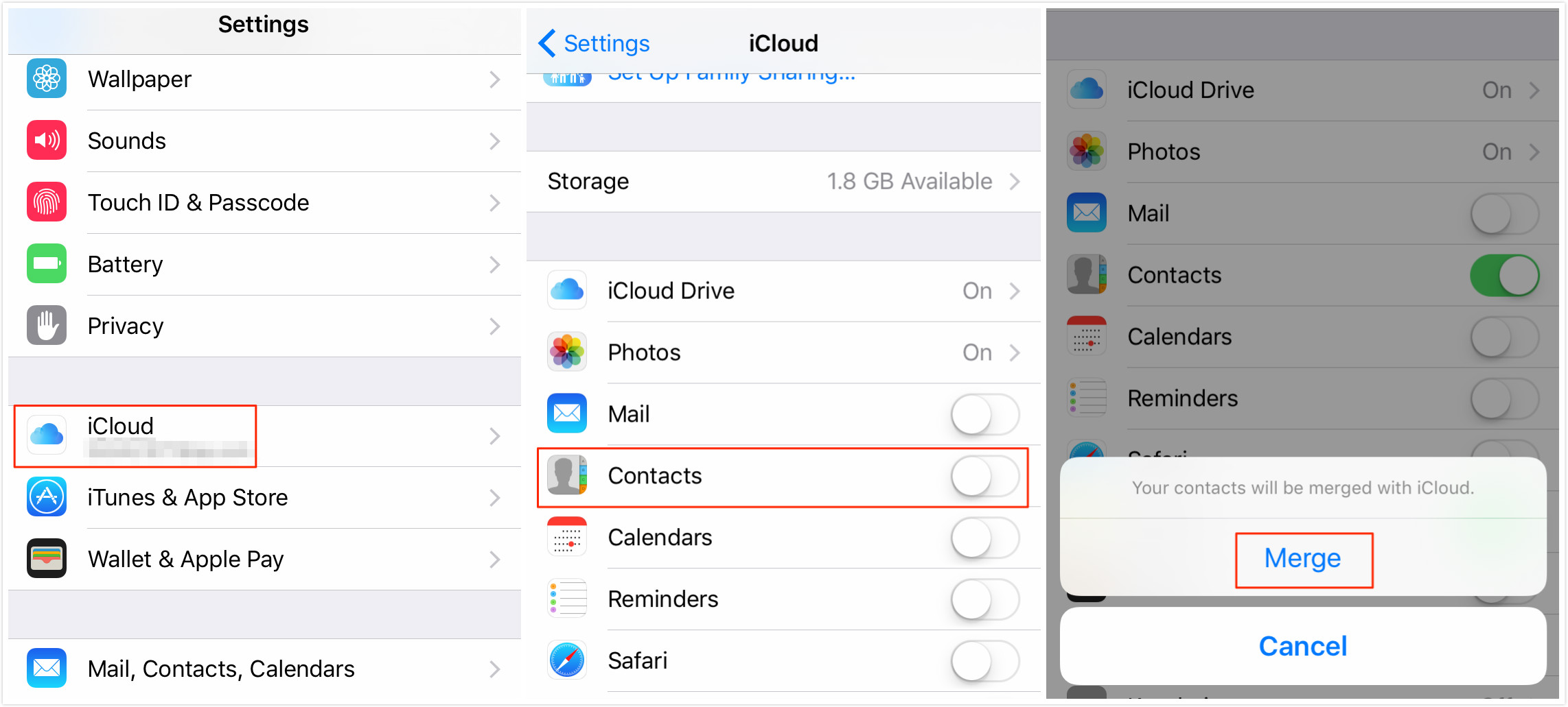 How to Transfer Contacts from iPhone to iPhone via iCloud