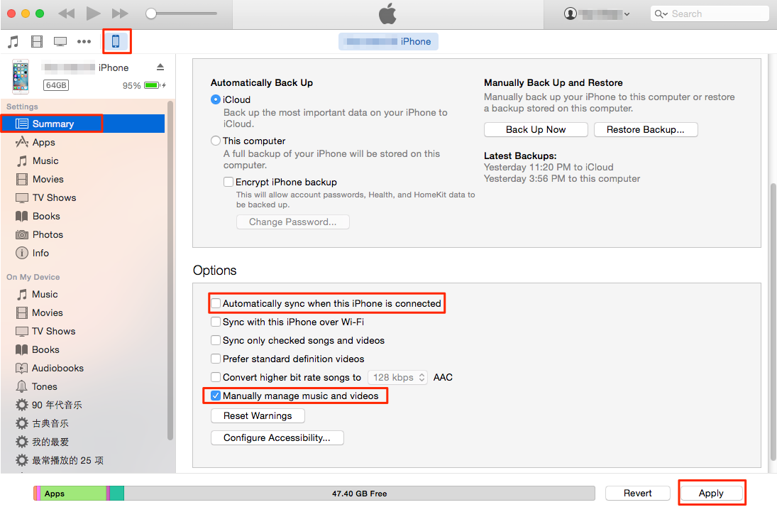 How to Transfer Music from Mac to iPhone with iTunes