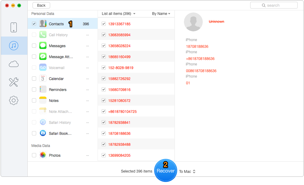 How to View Contacts on iCloud – Step 3