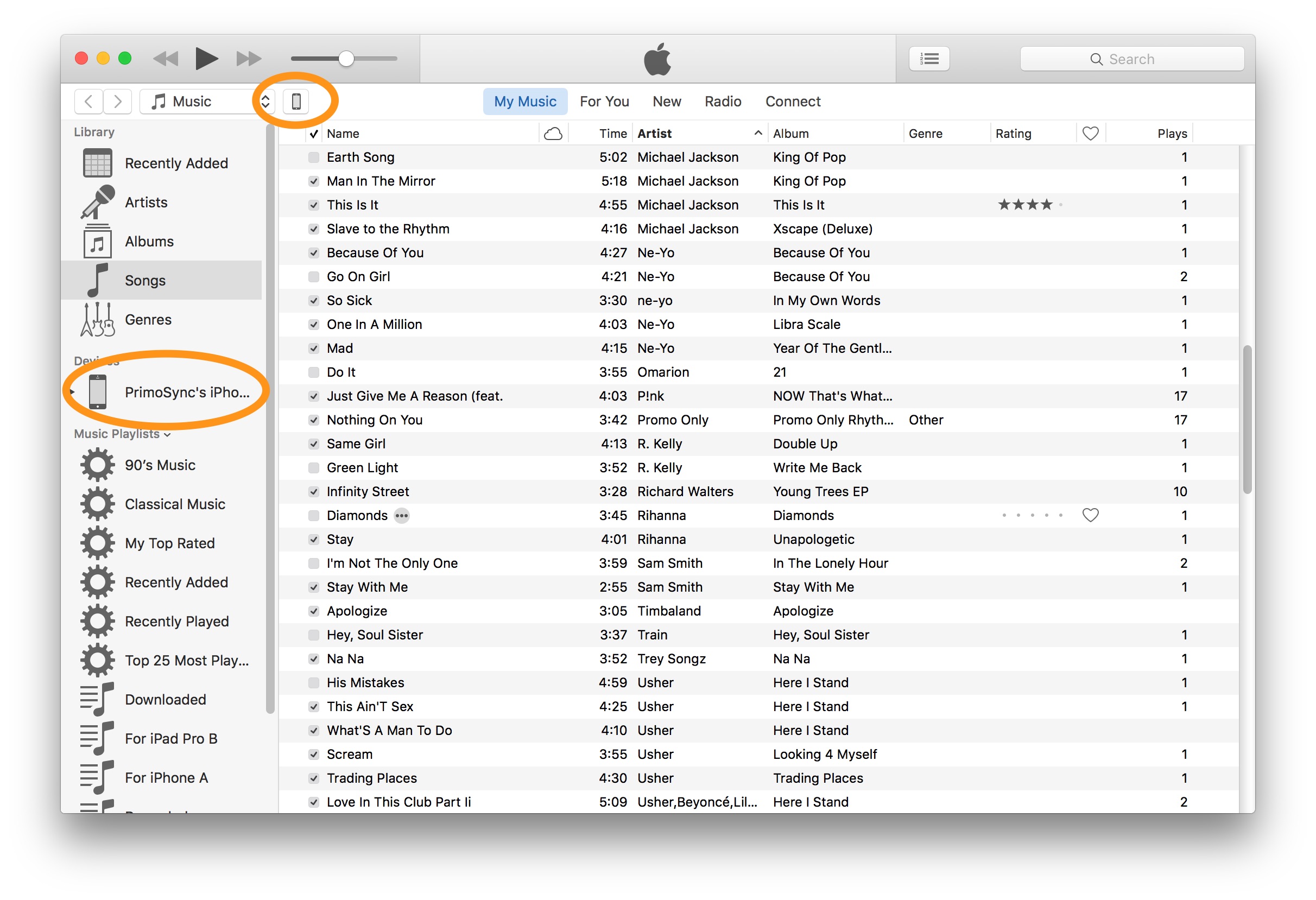 Transfer Music from Computer to iPhone with iTunes – Step 1